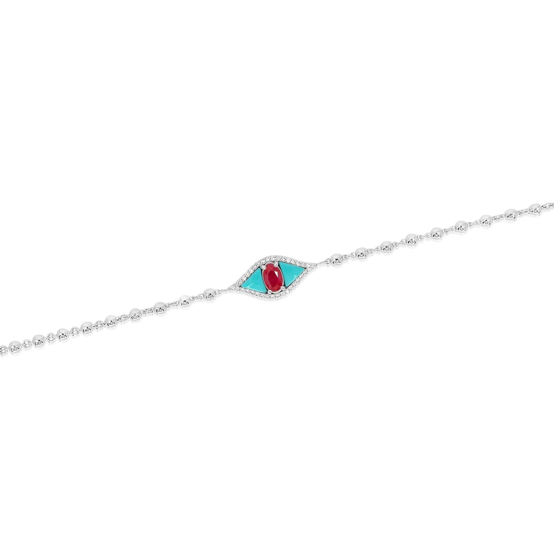 turquoise-red-diamond-dainty-eye-bracelet