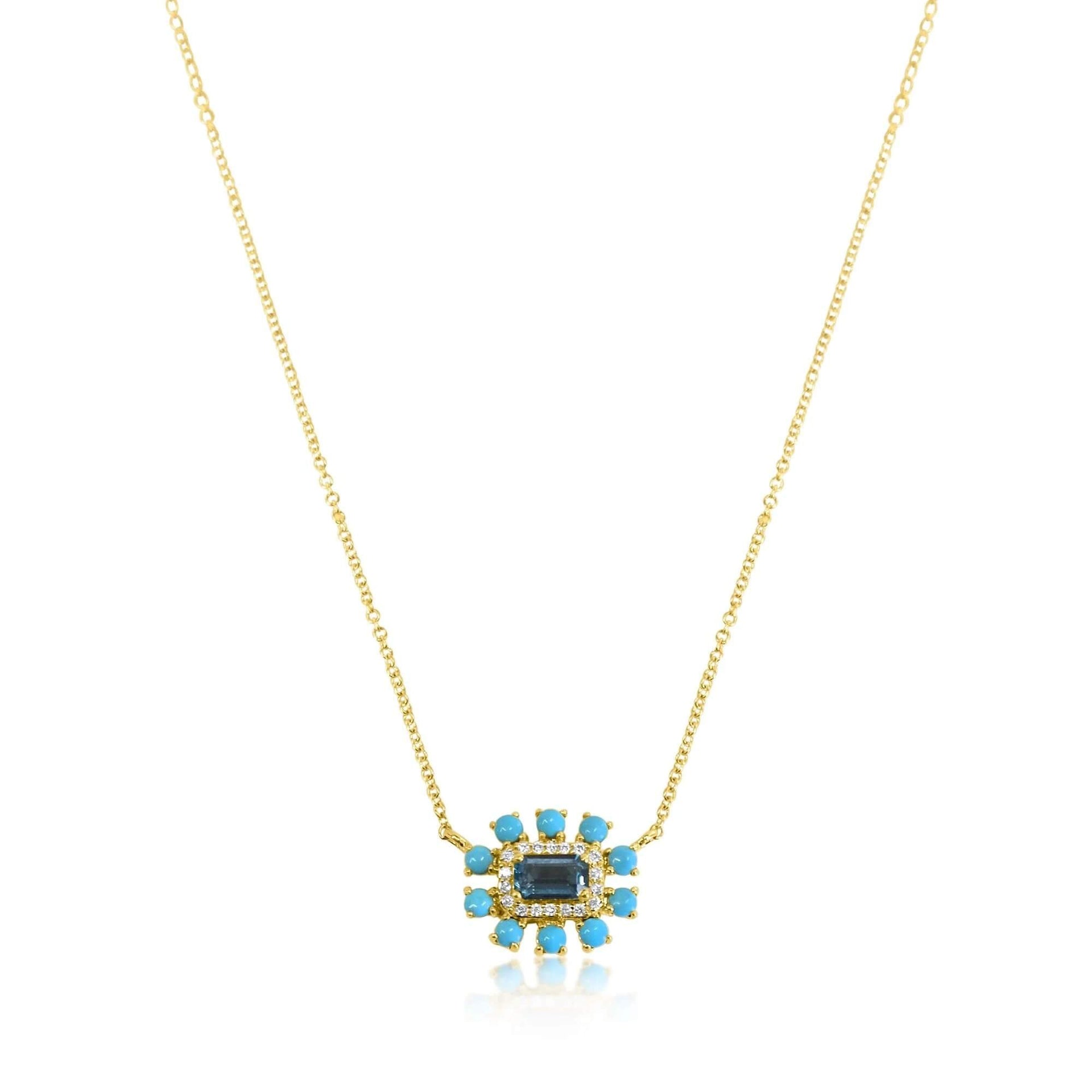 gold-diamond-blue-topaz-turquoise-flower-necklace