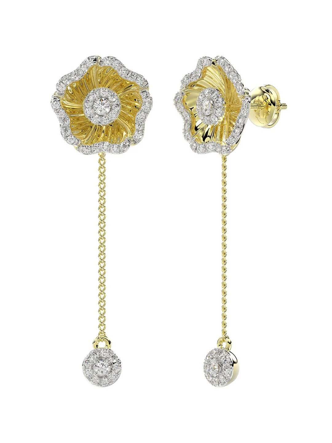 halo-flower-yellow-gold-drop-earrings