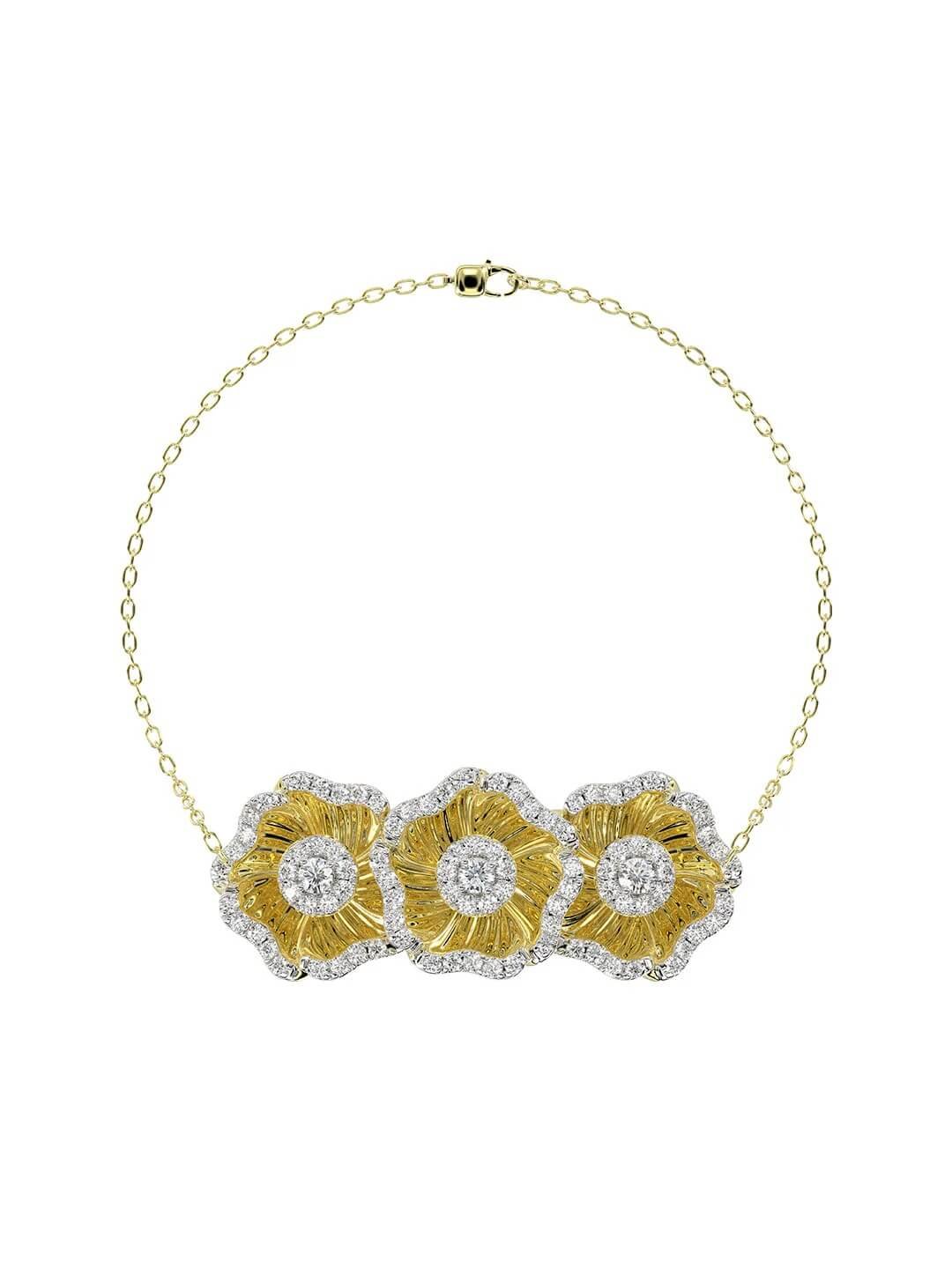 halo-flower-yellow-gold-bracelet