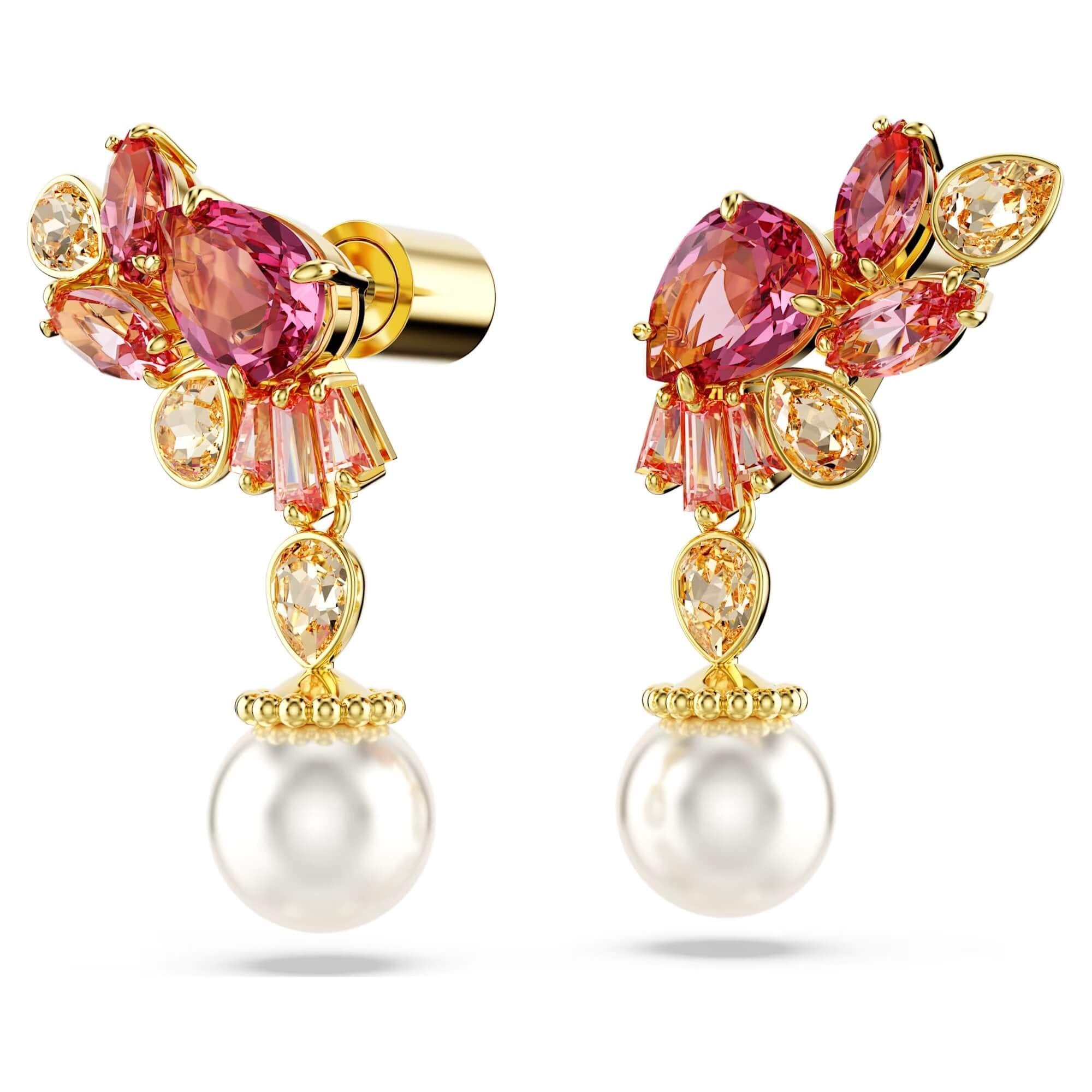Swarovski Gema Drop Earrings | Silver | FARFETCH