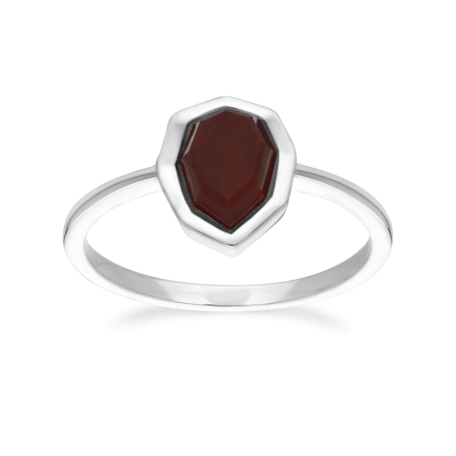 Irregular Red Jasper Ring